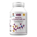 ANDREW LESSMAN Acetyl L-Carnitin 400 mg - 60 Kapseln - Unterstützung für Nervensystem, Fett und Energie Metabolismus, Gesunde Gehirnfunktion, Gesunder Blutfluss zum Gehirn. Easy-to-Swallow Kapseln.