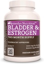Remedy Ernährung Blase und Estrogen Kapseln | 1.000 mg, 60 Vegan Kapseln | Zwei Monate Versorgung | Mischung enthält Kamille, Roter Klee & Burdock