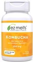 EZ Melts Dissolvable Sugar-Free Kombucha Tablets mit SCOBY & Apple Cider Essig, Gut Health Supplements für Herren & Frauen, Ginger Lemonade Flavor, 2-Monat Supply - 1 Pack