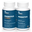 Dr. Tobias Probiotics 30 Billion & Prebiotics Unterstützung von Verdauung & Gut Gesundheit