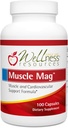 Muskel Mag - Highly Absorbable Magnesium Formel für Muskel-Hath - mit Magnesium Malat & Glycinat (100 Kapseln)