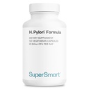 Supersmart H. Pylori Formel 20 Billion CFU pro Tag - Probiotic Lactobacillus Reuteri DSM 17648 Supplement | Non-GMO & Gluten Free - 120 Vegetarische Kapseln