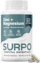 B6 Zink- und Magnesium-Ergänzungen für Männer & Frauen, Post Workout Muskel-Recovery-Ergänzungen für Leg Cramps, Immun- & Schlaf-Unterstützung, Chelat Magnesium Glycinat mit Zink Plus Vitamin B6, 90 Kapseln