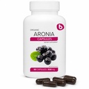 Bio Aronia Berry Kapseln – Schwarze Chokeberry-Ergänzung mit natürlichen Anthocyanen & Polyphenolen – Unterstützt Immunsystem – von Aronia Berries Powder – Non-GMO – 500mg, 90 Vegan Kapseln
