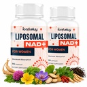 2000MG NAD+ Beilage für Damen, NMN Alternative mit Ashwagandha, Berberine HCL, Ginkgo Biloba & Black Cohosh, Weiblich Liposomal NAD+ - für Menopause, Fokus, Energy & Metabolism, 180 Kapseln