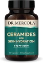Dr. Mercola Ceramide für Haut Hydration, 30 Servierungen (30 Kapseln), 5 mg pro Kapsel, Nahrungsergänzung, fördert Haut Aussehen, Nicht-GVO