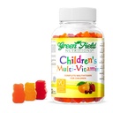 Greenfield Nutritions Kids Gelatin Free Halal Multivitamin Gummis - Alle wesentlichen Halal Vitamine A, Bs, C, D, Iodine, Zink für Immunität, Non-GMO, Kinder Halal Vitamin Gummies (90 Count)