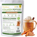MariGold Grasgefütterte Collagen Peptide Pulver Kürbis Gewürz 1LB - 100% rein, Typ I & III Bovine hydrolysierte Collagen, Non-GMO, Hormone frei, Soja frei, Glutenfrei, Dairy frei, Keto-Friendly