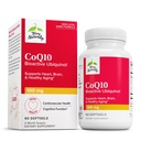 Terry Natural CoQ10 BioActive Ubiquinol - Cellular Energy Support Supplement - BioActive CoQ10 Supplement - Nahrungsergänzungsmittel für gesundes Altern und Gehirn Gesundheit - 60 Softgels