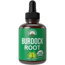 Peak Performance USDA Organic Burdock Root Liquid Drops Supplement. Vegan-Extrakt-Tinktur für Frauen und Männer. Organic Burdock Root Oil Herb. Zero Sugar, Gluten Free Supplements