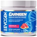 Evogen Carnigen - Premium Carnitin Pulver | Unterstützt Fette Stoffwechsel & Fördert Erholung | Stimulant-freie L Carnitin Ergänzung Matrix mit Acetyl L-Carnitin | Wassermelone | 50 Servierungen