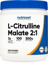 Nutricost L-Citrulline Malat (2:1) Pulver (300 Gramm)