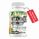 Vitamin D3 5000 IU Ergänzung 125 mcg Weichgele Speziell für empfindliche Stomachs Ergänzungen mit Bio-Olivenöl Beste Vitamin D3 Ergänzung für Frauen und Männer Made in USA