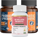 Komplettes Gut & Digestive Health Bundle für die ganze Familie: 100 Milliarden Probiotika + Frauen Probiotika