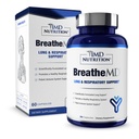 1MD Nutrition BreatheMD | Lung and Respiratory Support Supplement | Fördert ein gesundes Immunsystem | mit Elderberry, Chromium und NAC | 60 Ct.