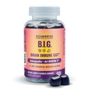 Del-Immune V + Ashwagandha - Gehirn Immune GutTM (B.I.G.) Gummy - Alle natürlichen Immun- & Gut-Unterstützung mit Zink, Vitamin D3 + Verdauungsenzyme (60 Gummi)