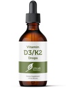 Ultra6 Nutrition Vitamin D und K2 Tropfen - Flüssiges Vitamin D3 mit K2 Nahrungsergänzungsmittel für Erwachsene - einfach zu trocknen, flammenfrei, hochabsorbierbar VIT D3 und K2 Ergänzungen, Made in USA (30 ml)