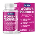 Frauen Probiotic 50 Billion CFU – Unterstützt Verdauung, Bloating Relief, Vaginal Odor & pH Balance – Urinary Tract & Gut Health – Klinisch Geforschte Strains – Non-GMO, 60 Kapseln
