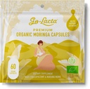Go-Lacta® 100% Bio Moringa Kapseln für stillende Mütter - 60 Kapseln - Pure Premium postnatale Vitamine - Stillende Ergänzungen zur Erhöhung der Milchversorgung - Postpartum Vitamine für Frauen