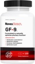 Novex Biotech GF-9 – HGH Boosting Supplement für Männer – Workout Complex for Men – Unterstützung von Energie, Ausdauer, Schlaf, 120 Ct (30-Tage-Versorgung)