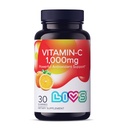 Vitamin C 1000mg Gummi für Kinder & Erwachsene |Antioxidante & Immununterstützungsergänzung | Vegan Multivitamin für Haare, Haut und Nägel | Non-GMO, Glutenfrei, Gelatin-freies Kaubare 1000mg pro Servieren 30 Ct