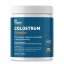 Dr. Tobias Colostrum Powder, Premium Bovine Colostrum Supplement für Immununterstützung, Gut Health & Muskel Erholung, 3g pro Servierung, Minimum 30% IgG, Unflavored, 8 oz, 76 Servierungen