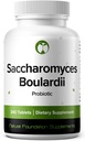 Saccharomyces Boulardii Probiotic Supplement 240 Tabletten 3 Billion CFU Probiotics für Männer & Frauen unterstützt Darmdigestive & Gut Health (240, Saccharomyces Boulardii)