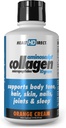 HEALTH DIRECT – AminoSculpt Liquid Collagen Micropeptides – 14 FL Oz – 14 Servierungen – 10 Gramm Premium Medical-Grade Liquid Collagen für Frauen – Orange Cream