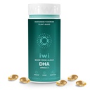 Iwi DHA Omega-3, 60 Softgels (30 Servierungen), Pflanzenbasierte Algen Omega 3, Gehirn, Augen & Nervous System Unterstützung Nahrungsergänzung, Krill & Fisch Öl Alternative, keine Fishy Nachgeschmack