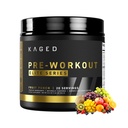 Kaged Pre Workout Elite Powder | Fruit Punch | Pre-Workout mit Kreatin, Beta Alanine, L-Citrulline, BCAAs | 388 mg Bio Koffein | Pre Supplements für Männer & Frauen | 20 Servierungen
