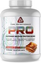Core Nutritionals Pro Sustained Release Whey Protein Blend | mit Verdauungsenzymen | 25g Protein, 2g Carbs | Keine Füllstoffe | 5 Pound (Cinnamon French Toast)