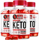(3 Pack) True Keto ACV Gummies, True Keto Gummies, True Keto Advanced Apple Cider Vinegar Formula, True Gummies, 180 Gummies for 3 Months