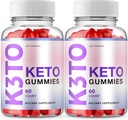 IDEAL PERFORMANCE (2 Pack) K3TO. Ketos Gummies K3TO Gummies K3 bis Gummies (120 Gummi)