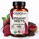 Pomona Wellness Beetroot Supplement Powder 1350mg, unterstützt Blutdruck, Herzgesundheit, Zirkulation, Energie & Athletic Performance, USDA Organic, Non-GMO, Vegan, 100 Tabletten
