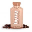 Huma Chia Energy Gel, Doubleshot Mocha, 12 Pack, 100mg Koffein pro Packet - Premier Sports Nutrition for Endurance Übung