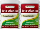 Beste Natur Beta Alanine reines Pulver 1 Pfund (1 LB (Pack von 2))