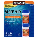 Cos7 Kirkland Signature Doxylamine Succinate Tabletten ,25mg Nacht schlafen AID - 2 X 96 Tabletten (192 Tabletten insgesamt)