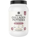 Multi-Kollagen-Pulver mit Biotin, Hyaluronsäure, Vitamin C (2lb-Wert-Größe) | Hydrolysierte Kollagen-Ergänzung (Typen I, II, III, V, X). Haare, Haut, Nägel für Frauen, Männer