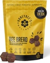 Honeybee's Wellness Bee Bread Natural Multivitamin Superfood | Bee Pollen, Propolis & Berries, 240+ Nährstoffe, Aminosäuren, Mineralstoffe & Proteine für Energie, Immunität & Vitalität von Honigbienen