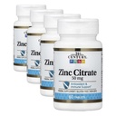 21st Century Healthcare Zink Citrat Tabletten 50mg, 60 Count (Pack von 4)