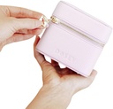 Dosey 14 Day Pill Organizer Case (Lilac) - Luxus Personal Pille Reisetasche für Pillen, Medizin & Beilagen - AM & PM Pouches, Passt bis zu 30 Pillen - Kommen Sie mit 14 Kostenlose Pillen Pouches - Veganes Leder