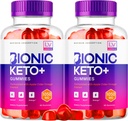 LIVORKA 2 Pack - Bionic Keto ACV Gummies, Vionic Keto Plus, Bionic Keto Plus Gummies, Keto Bionic Gummies, Bionic Keto ACV 1050MG, 60 Gummie pro Flasche für 60 Tage