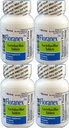 Floranex Probiotic 2 Million CFU, Lactobacillus Acidophilus für Colon Digestive Health, Generic für Lactinex, Shelf Stable No Refrigeration, 50 Tabletten pro Flasche, 4-Pack