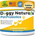 Probiotika für Hunde und Katzen - Max-Strength mit 15 Strains Pre &Probiotics Verdauungs-Gesundheit, erhöhen & halten Proper Gut Flora(Made in USA) 7.4 Oz (6 Billion CFU pro Scoop)