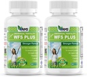 Amerika Medic & Science WFS Plus Fertilitätsergänzungen für Frauen (90 Kapseln) Unterstützt Ovulatory Health | Natürliche Vorabnahme Vitamine, Reproduktionshilfe, mit D-Chiro Inositol, DHA (Pack von 2)