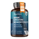 WeightWorld Micronized Creatine Monohydrate 3000mg Vegan Tabletten | Muskelkraft und Erholung Booster | 3 Monate Versorgung - 270 Tabs | Kreatin für Frauen & Männer | Non-GMO, Gluten-Free | 3 Tabletten pro Tag