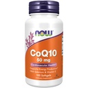 NOW-Ergänzungen, CoQ10 50 mg, Pharmazeutische Sorte, All-Trans-Form hergestellt durch Fermentation, 100 Softgels