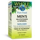 Natürliche Faktoren, Men's Multivitamin & Mineral, 1 Servieren Enthält Ernährung entspricht 1⁄2 lb von Veggies, 60 Tabletten