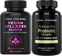 Vital Vitamine Vegan Collagen Booster + Probiotic Complex