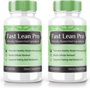 rize labs - Fast Lean Pro Nahrungsergänzungsmittel, Advanced Formula Capsules for Extra Strength, Non GMO, Promotes Healthy Weight Management (120 Kapseln) (Official Pack of 2)